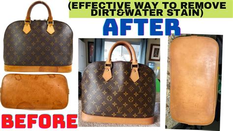 Louis Vuitton: How to remove spots and stains from Vachetta 